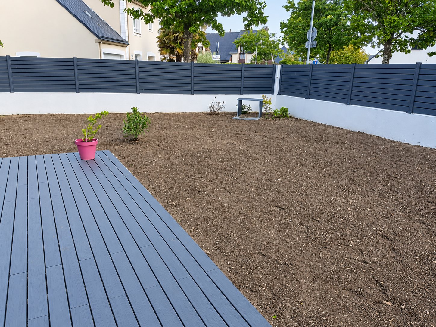 Jardin à Orvault après AR’ Paysage 3