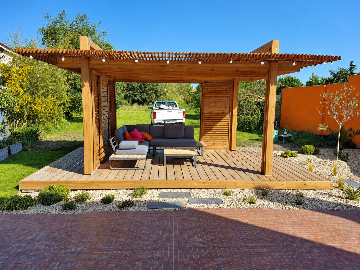 Pergola AR’ Paysage à Nantes 4