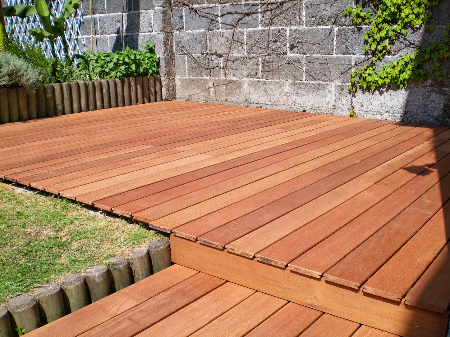 Terrasse en Merbau